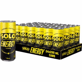 Solo Energy Cans 200ml  x 24 Pack